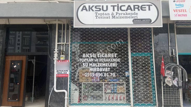 Çavuşoğlunda Satılık Cadde Cepheli Düz Ayak Dükkan