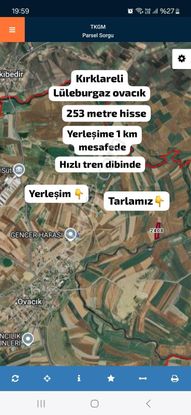 Kırklareli Lüleburgazda Araç Takaslı Tarla