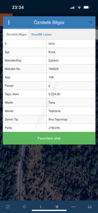 Kınık Çanköyde Satılık 5.413 M2 Mahmut Demir Den