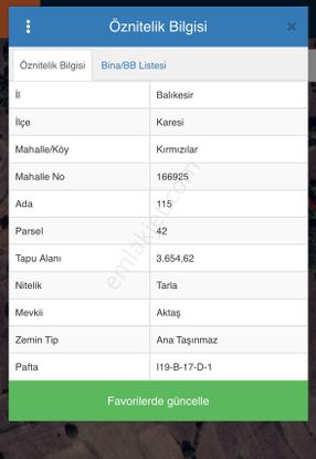 Dtr Skala Balıkesir Karesi Kırmızılar’da Yatırımlık Fırsat Tarla