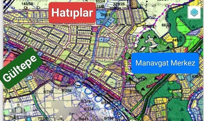 Antalya Manavgat Hatıplar Mah Satılık Arsa