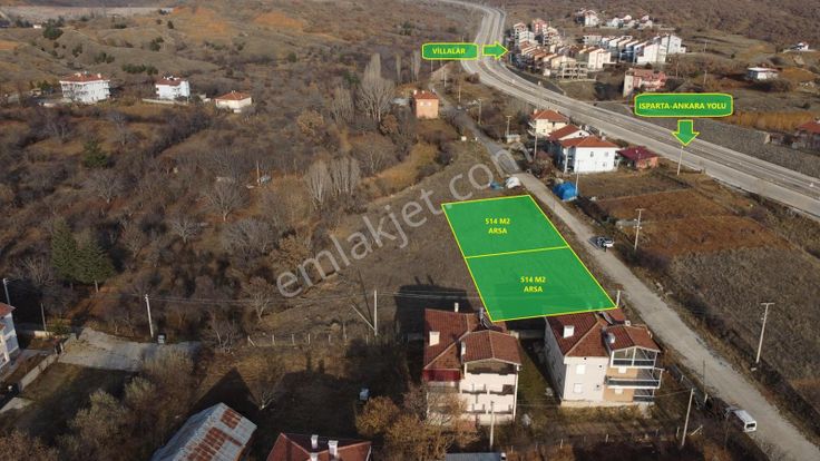 Ulucan Dan Isparta Yalvaç Bağkonak Ta Satılık Arsalar