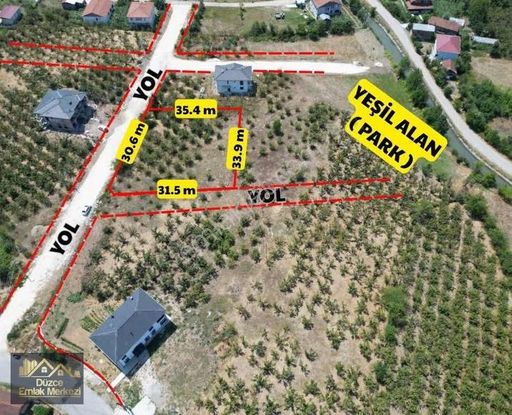 Çakırlar'da Doğa Harikası Terkler Yapılmış Satılık 1.159 M2 Arsa