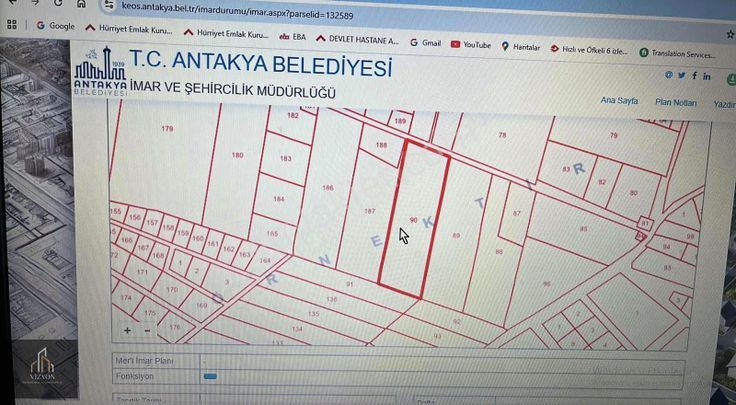 Küçükdalyanda Satılık 422 Mt Parsel