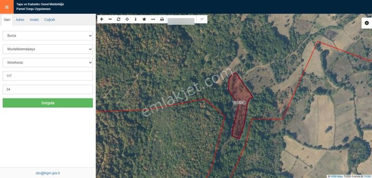 Burhan Ardıç'tan Mustafakemalpaşa Kösehoroz 8.492 M2 Arazi