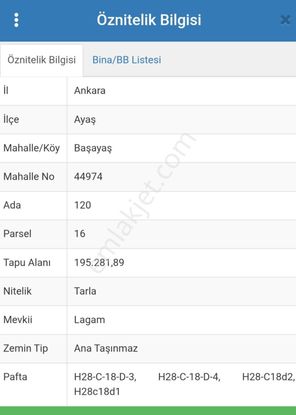 Acil Satılık Yatırımlık Tarla