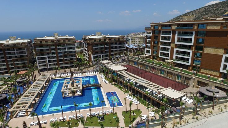 Kuşadası Trend Royal 2 Sitesinde Deniz Manzaralı Kiralık Daire