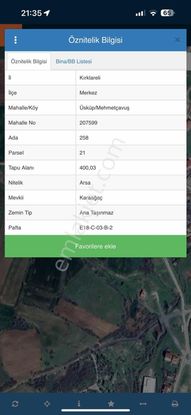 Avrupa Gayrimenkulden Fırsat İmarlı Satılık Arsa