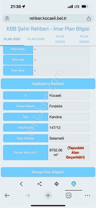 Kandıra Selametlide 8.702 M² Fındıklık Yatırımlık