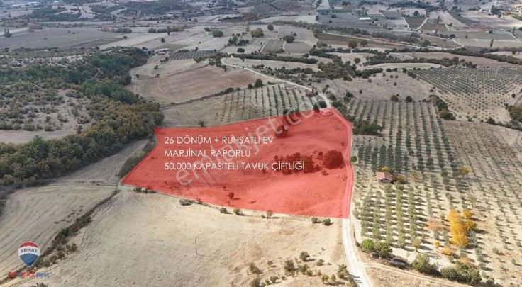 96 Manisa Gördes Bayatta 26.000m2 Satılık Tarla