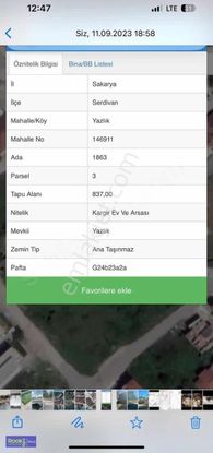 Satılık İmarlı Arsa Yazlığın En Güzel Konumunda