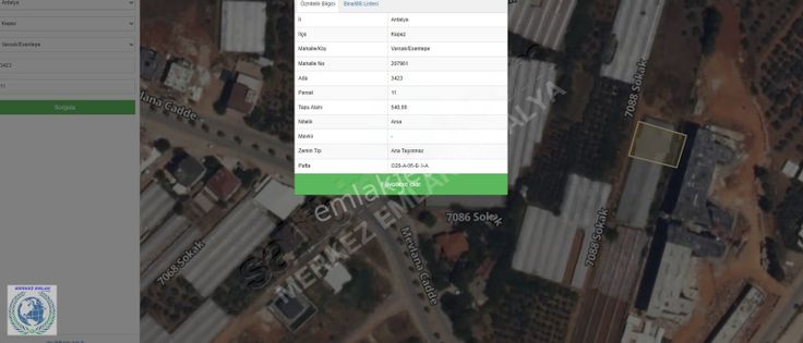 Varsak Esentepe Satılık İmarlı Arsa