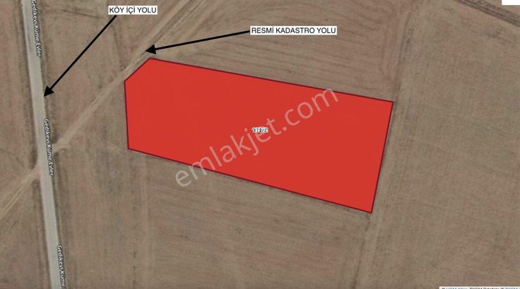 Gama Gayrimenkul'den Asfalta Yola Bir Tarla Mesafede Kupon Araz