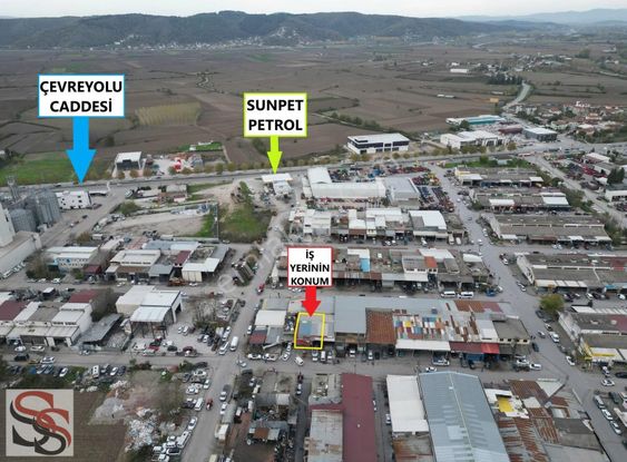 Ziraai Aletler Sanayi Sitesinde 192 M² Arsa İçi 150 M² İş Yeri