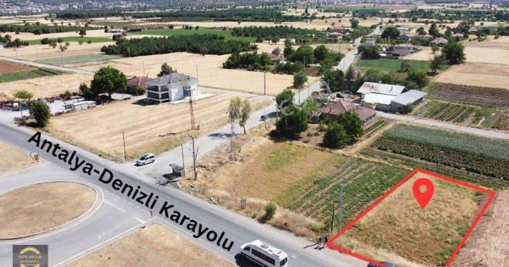 Tepe Group Gayrimenkul'den | Antalya-denizli Yolu Üzeri 5 Kat Ticari İmarlı 516 M² Yatırımlık Arsa