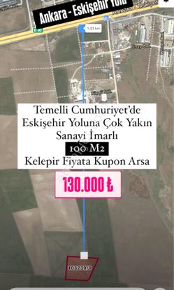 Sincan Temellide 100m2 İleriye Yönelik Yatırımlık Hisse Tapu Fırsat