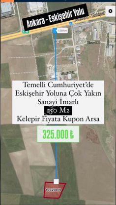 Sincan Temellide 250m2 İleriye Yönelik Yatırımlık Hisse Tapu Fırsat Yatırım
