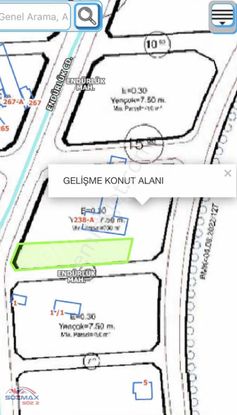 Talas Endürlükte Satılık Tek Tapu Arsa