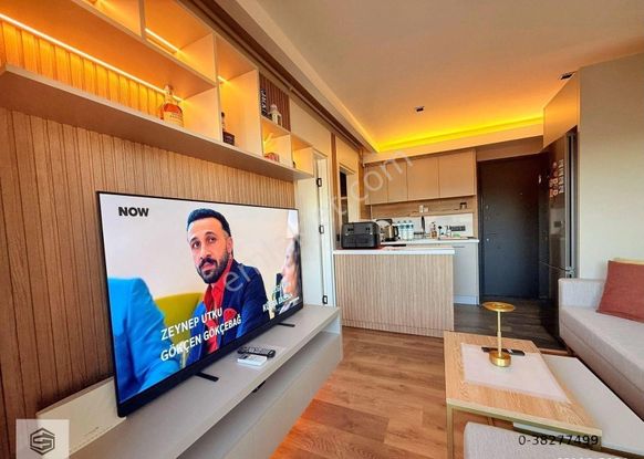 Çağlayan'da Avlu Modern Evlerinde 1+1 Özel Yapım Lüx Daire