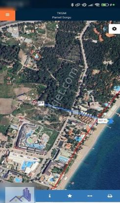 Antalya Kemer Göynük Denize 450 Metre Satılık Tarla