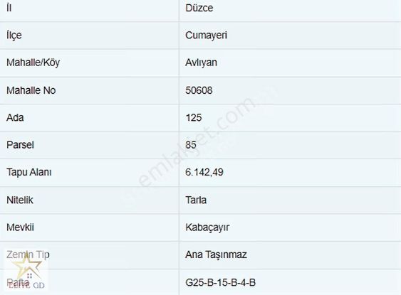 Elite Gd & Düzce'de Doğa İçerisinde Satılık Arsa