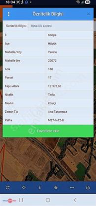 Hüyük Yenice Mah. Göl Manzaralı,sulama Kanallı Anayola 120 M