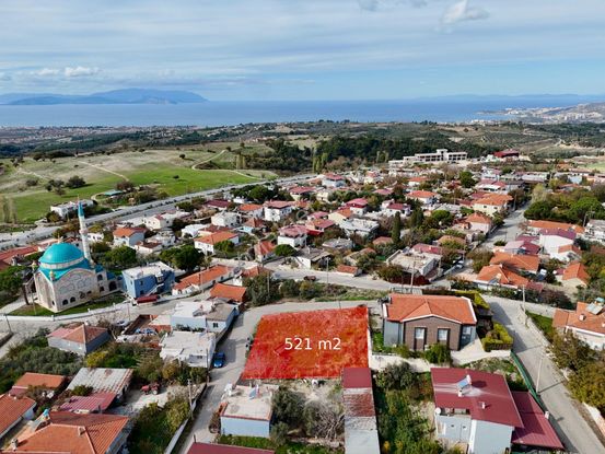 Kuşadası Yaylaköy Vılla Imarlı 521 M² Satılık Arsa