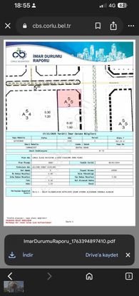 Şeyshinan Mah De 5 Kat İmarlı %30 İmarlı 467 M2