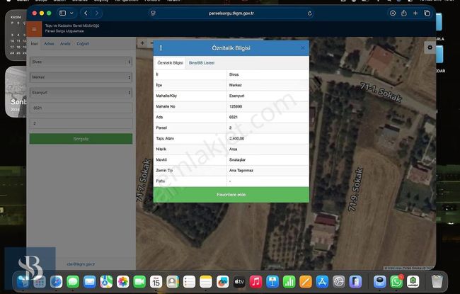 Sb Gayrımenkul'den Esenyurtta Hisseli 332 M2 Arsa