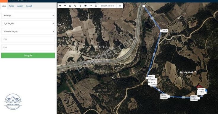 Saygılı Emlak'tan Göynükören'de Satılık Tarla