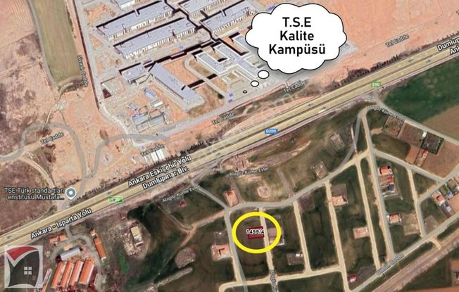 Eskişehir Yoluna 150 Mt İmarlı Villa Arsası Yenı Tese Karşısı