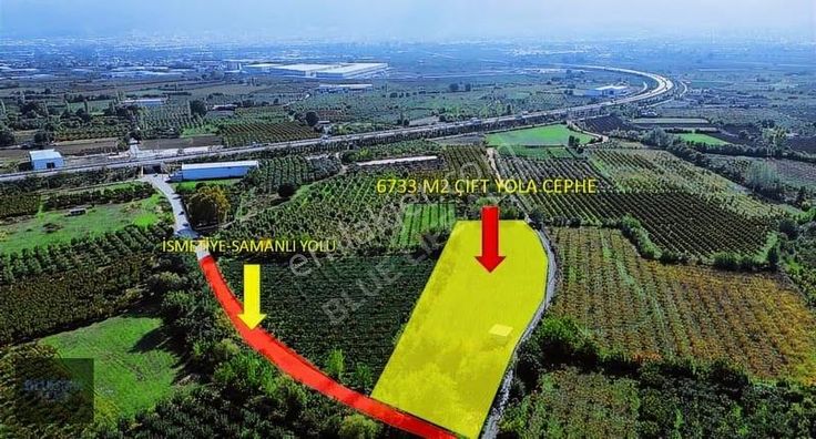 Bursa Osmangazi İsmetiye Asfalt Yola Cephe Satılık Arazi