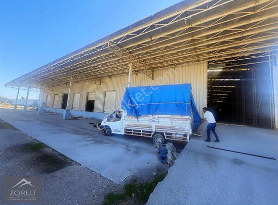 Zorlu Gayrimenkul'den Ceyhan'da 7500m2 Gezer Tavan Vinçli Aylık