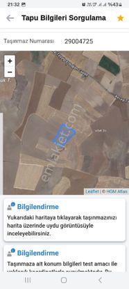 Sahibinden 24986 M2 Sulu Tarla