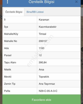 Sürşen Premium Group'dan Kazımkarabekirde İmarlı Arsa !