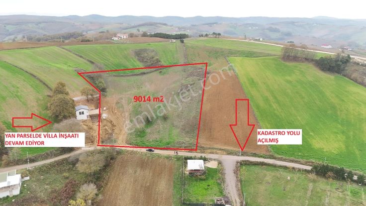 Derince Geredeli'de Satılık Arazi 9014m2