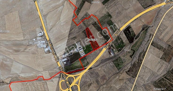 Kazandıran Yatırım !! Çevreyoluna Cephe 36.153m2 Sanayi İmarlı