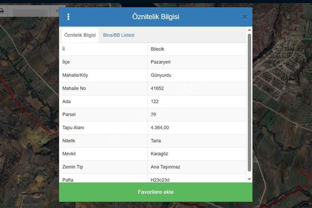 Acil!! 4.364 M2 Baraja Yakın Tarla