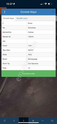 Cb Black'ten Karacabey Canbaz'da Uygun Fiyatlı Yatırımlık Tarla