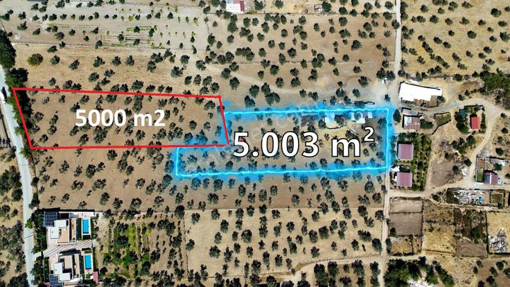 Güvendik'te Harika Lokasyonda Ful Deniz Manzaralı Tarla