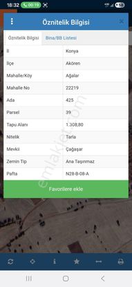 Konya Akören De Satılık