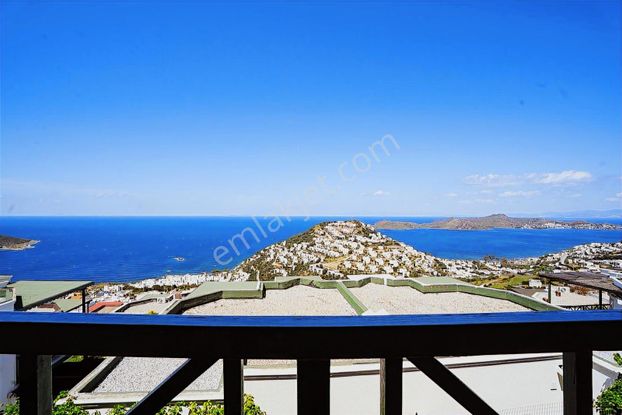 Bodrum Yalıkavak Satılık Deniz Manzaralı3+1 Geniş Bahçeli Villa