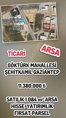 Gögtürk Mahallesinde Ticari Arsa