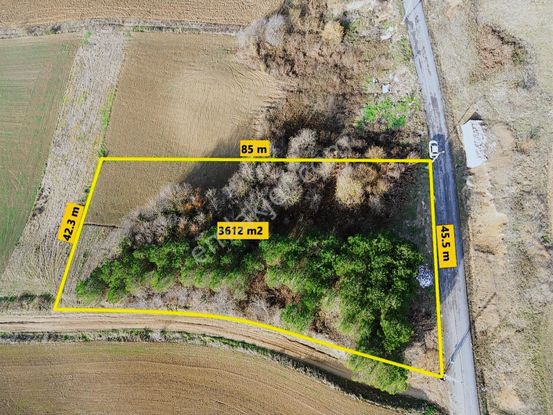 Kocaeli Derince Geredeli Köşe Parsel Satılık Yola Cephe Tarla