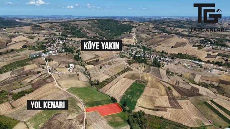 Tarcanlardan Bağlıcada Yol Cepheli 4.914 M² Tarla