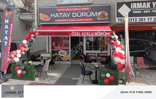 Sanatoryum Caddesi Kurulu Düzen Anahtar Teslim Döner Dükkanı