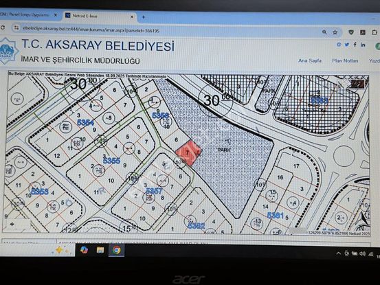 Taşpınar Gayrimenkulden Satılık Selçuklu Mah. 818 M2 Arsa