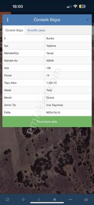Göl Manzaralı Yolu Üzeri 1.400 M2 Hobi Bahçesi Muhteşem Yatırım