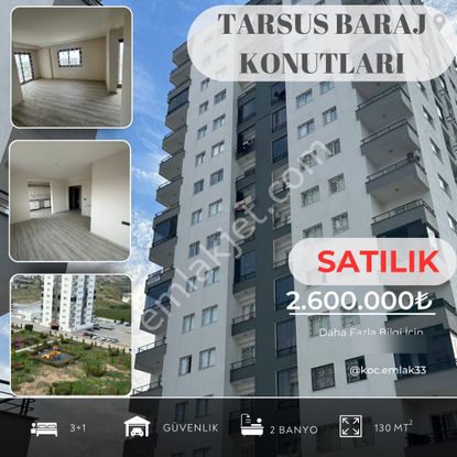 Tarsus’un En Uygun 3+1 Sıfır Dairesi! Baraj Konutları’nda Fırsat!