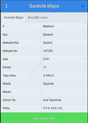 Zeytınlıde Elektriği Yolu Suyu Bulunan Deniz Manzaralı Ruhsatlı
